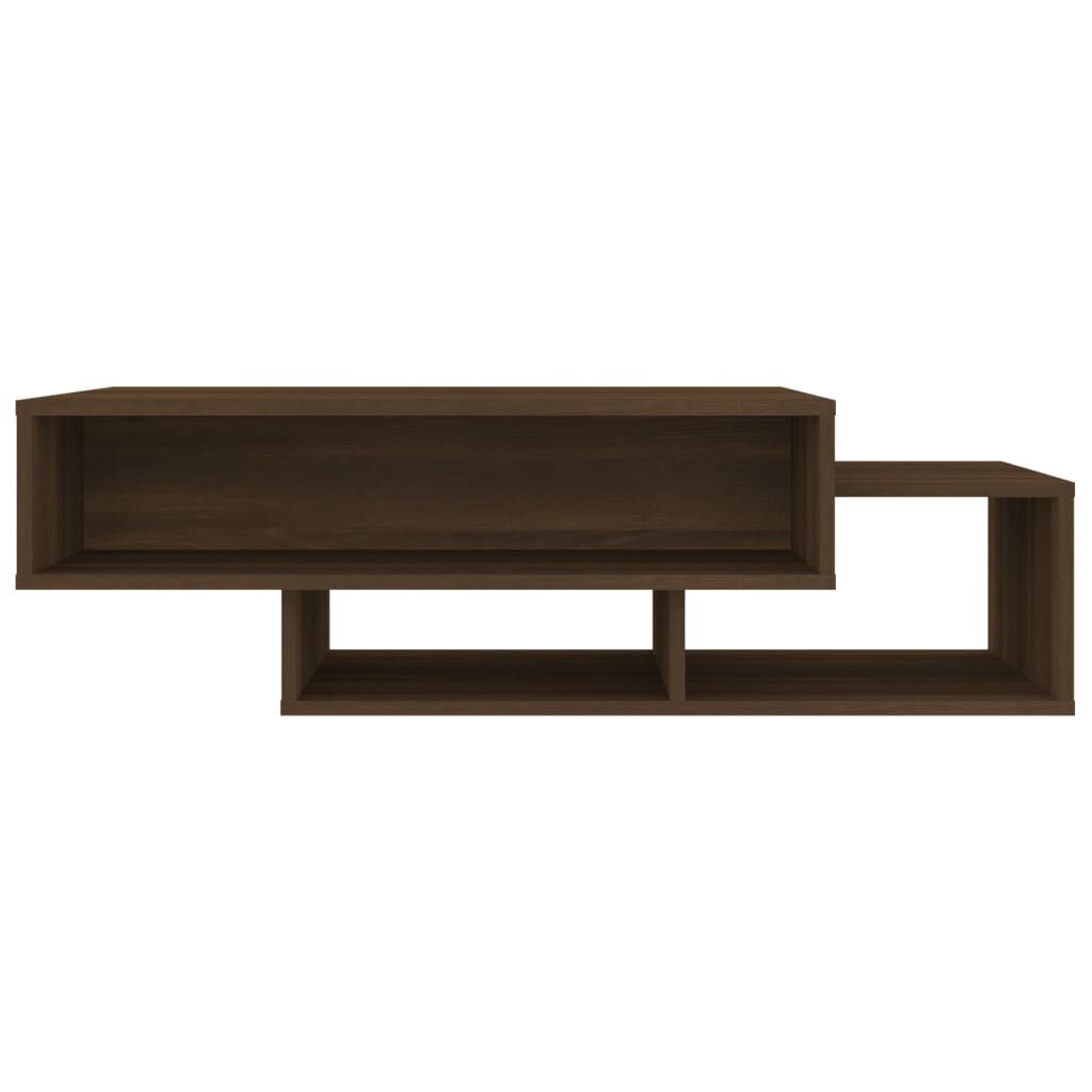 vidaXL Τραπεζάκι Σαλονιού Καφέ Δρυς 105x55x32 εκ. Επεξεργασμένο Ξύλο