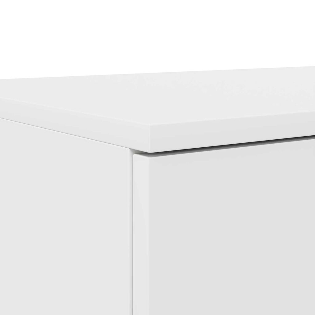 VidaXL Συρτάρια Κρεβατιού Λευκά 75x36,5x16,5 εκ από Ξύλο