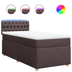 vidaXL &Kappa;&rho;&epsilon;&beta;ά&tau;&iota; Boxspring &mu;&epsilon; &Sigma;&tau;&rho;ώ&mu;&alpha; &Sigma;&kappa;&omicron;ύ&rho;&omicron; &Kappa;&alpha;&phi;έ 80x200 &epsilon;&kappa;. &Upsilon;&phi;&alpha;&sigma;&mu;ά&tau;&iota;&nu;&omicron;