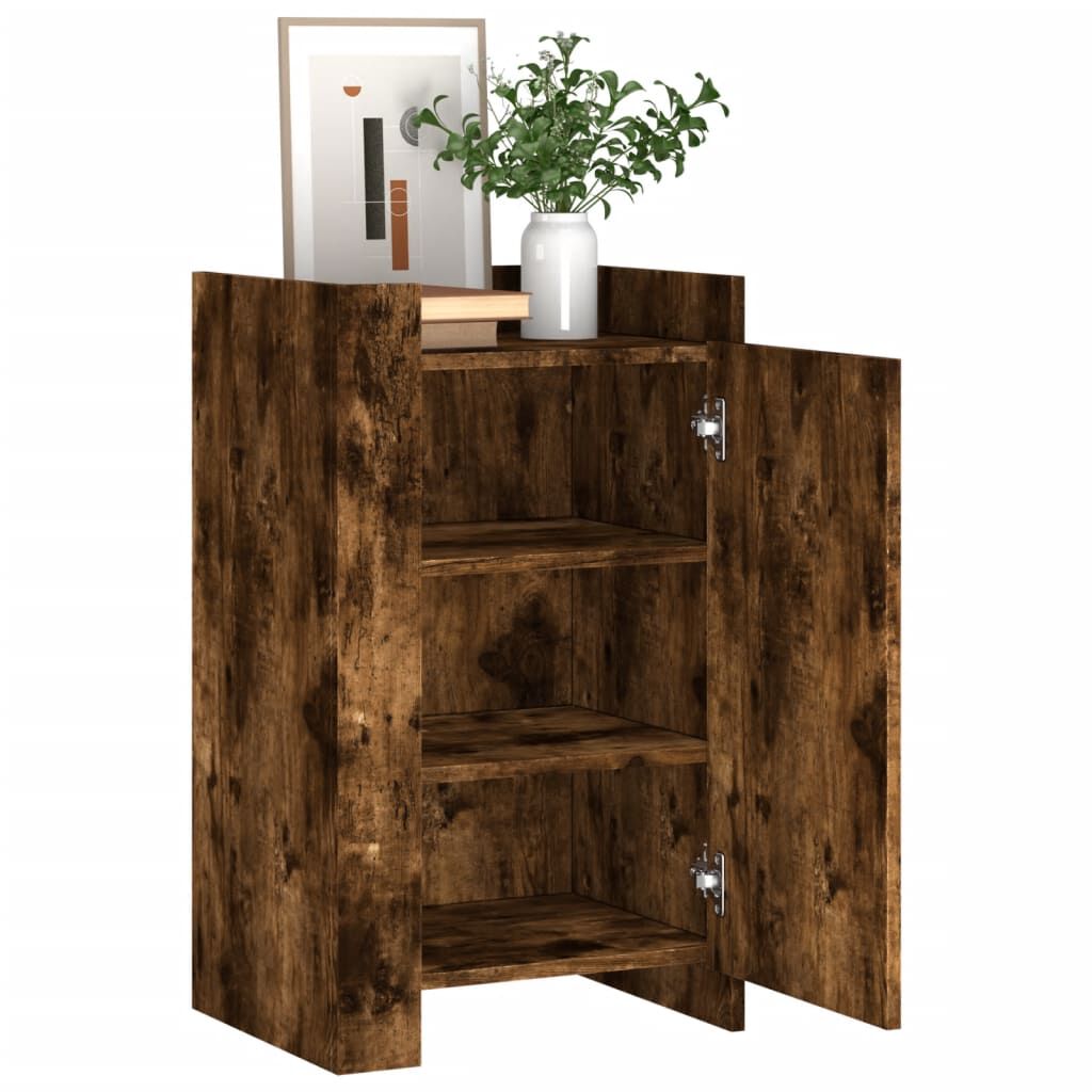 vidaXL Συρταριέρα Καπνιστή Δρυς 45x35x75 εκ. από Επεξεργ. Ξύλο