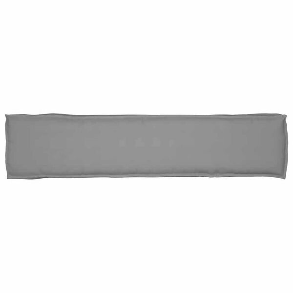 vidaXL Σετ Μαξιλαριών Πάγου 2 pcs Γκρι 180 x 40 x 8 εκ. Ύφασμα Oxford