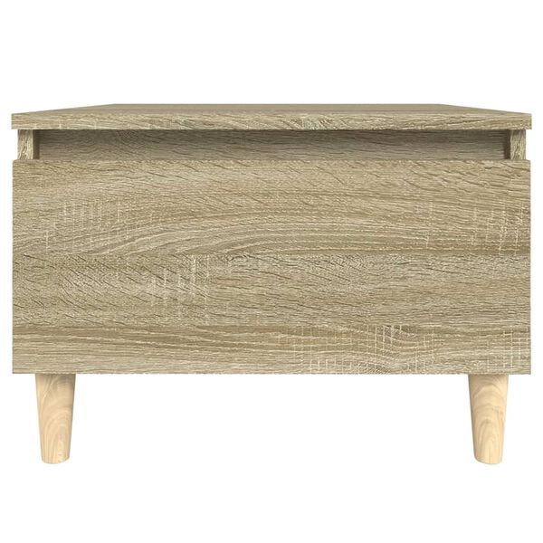 vidaXL Βοηθητικό Τραπέζι Sonoma Δρυς 50x46x35 εκ. Επεξεργασμένο Ξύλο