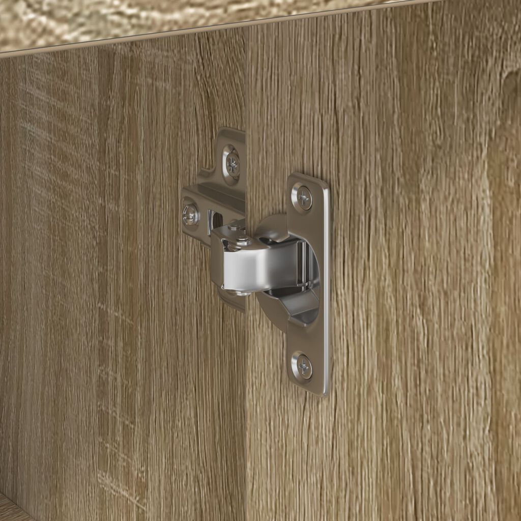 vidaXL Ντουλάπι Αποθήκευσης Sonoma Oak Sonoma Oak MDF Μεσαίο
