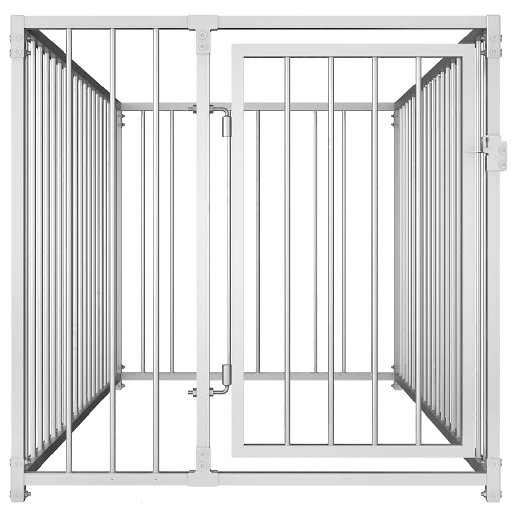 vidaXL Κλουβί Σκύλου Εξωτερικού Χώρου 100 x 200 x 100 εκ.