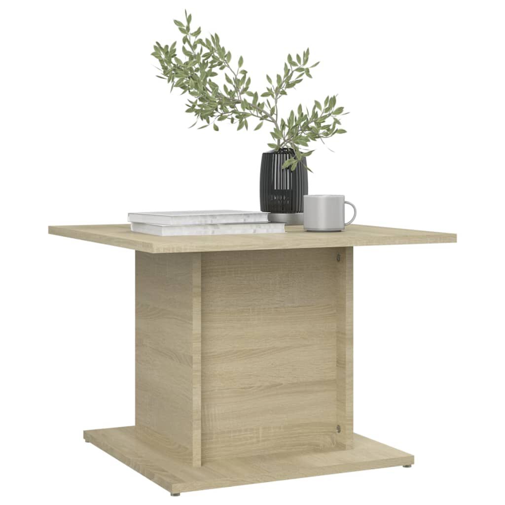 vidaXL Τραπεζάκι Σαλονιού Sonoma Δρυς 55,5x55,5x40 εκ. Επεξεργ. Ξύλο