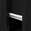 vidaXL Ντουλάπι νιπτήρα Μαύρη δρυς 80 x 33 x 60 εκ Επεξεργασμένο ξύλο