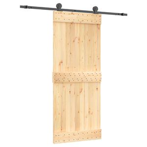 vidaXL &Sigma;&upsilon;&rho;ό&mu;&epsilon;&nu;&eta; &Pi;ό&rho;&tau;&alpha; 85 x 210 cm &Sigma;&upsilon;&mu;&pi;&alpha;&gamma;έ&sigmaf; &Xi;ύ&lambda;&omicron; &Pi;&epsilon;ύ&kappa;&omicron;&upsilon; (&Alpha;&kappa;&alpha;&tau;έ&rho;&gamma;&alpha;&sigma;&tau;&omicron;)