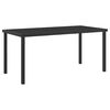 vidaXL Σέτ φαγητού για κήπο 5 pcs Λευκό 160 x 80 x 73 εκ