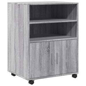 vidaXL &Nu;&tau;&omicron;&upsilon;&lambda;ά&pi;&iota; &Mu;&epsilon; &Rho;&omicron;&delta;ά&kappa;&iota;&alpha; &Gamma;&kappa;&rho;&iota; Sonoma 60x48x81 &epsilon;&kappa;. &Epsilon;&pi;&epsilon;&xi;&epsilon;&rho;&gamma;&alpha;&sigma;&mu;έ&nu;&omicron; &Xi;ύ&lambda;&omicron;