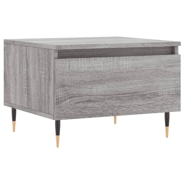 vidaXL Τραπεζάκια Σαλονιού 2 τεμ. Γκρι Sonoma 50x46x35 εκ. Επεξ. Ξύλο