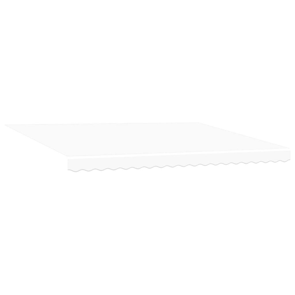 vidaXL Αυτόματη Ανασυρόμενη Τέντα Λευκή 450x300 cm