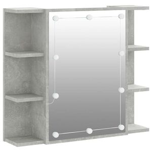 vidaXL Έ&pi;&iota;&pi;&lambda;&omicron; &Kappa;&alpha;&theta;&rho;έ&pi;&tau;&eta; &mu;&epsilon; LED &Gamma;&kappa;&rho;&iota; &Sigma;&kappa;&upsilon;&rho;&omicron;&delta;έ&mu;&alpha;&tau;&omicron;&sigmaf; 70x16,5x60 &epsilon;&kappa;.