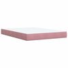vidaXL &Kappa;&rho;&epsilon;&beta;ά&tau;&iota; Boxspring &mu;&epsilon; &Sigma;&tau;&rho;ώ&mu;&alpha; &Rho;&omicron;&zeta; 140x200 &epsilon;&kappa;. &Beta;&epsilon;&lambda;&omicron;ύ&delta;&iota;&nu;&omicron;