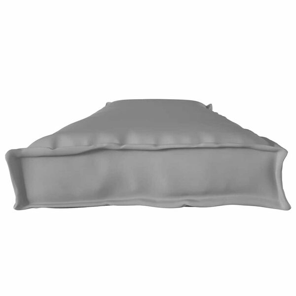 vidaXL Σετ Μαξιλαριών Πάγου 2 pcs Γκρι 180 x 40 x 8 εκ. Ύφασμα Oxford