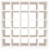 vidaXL Ντουλάπι Κρασιών Λευκό 56 x 25 x 56 εκ. από Μασίφ Ξύλο Πεύκου
