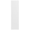 vidaXL Βιβλιοθήκη/Έπιπλο Τηλεόρασης Λευκό 36x30x143 εκ. Επεξ. Ξύλο