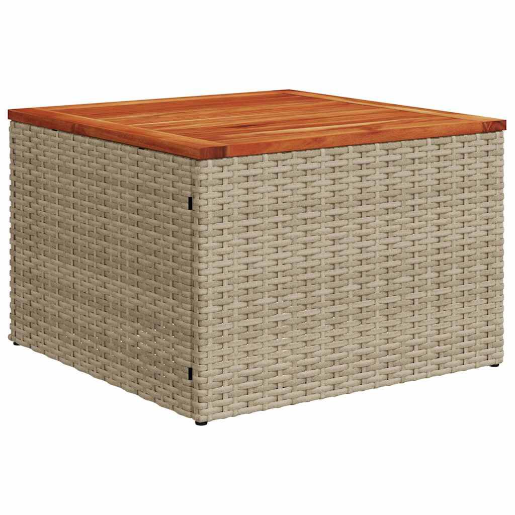 vidaXL Σετ Καναπέ Κήπου 6 pcs Μπεζ και λευκό
