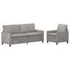 vidaXL &Sigma;&epsilon;&tau; &Kappa;&alpha;&nu;&alpha;&pi;έ 2 pcs &Alpha;&nu;&omicron;&iota;&chi;&tau;ό &gamma;&kappa;&rho;&iota; 196 x 81 x 87,5 &epsilon;&kappa;. &Beta;&epsilon;&lambda;&omicron;ύ&delta;&omicron;