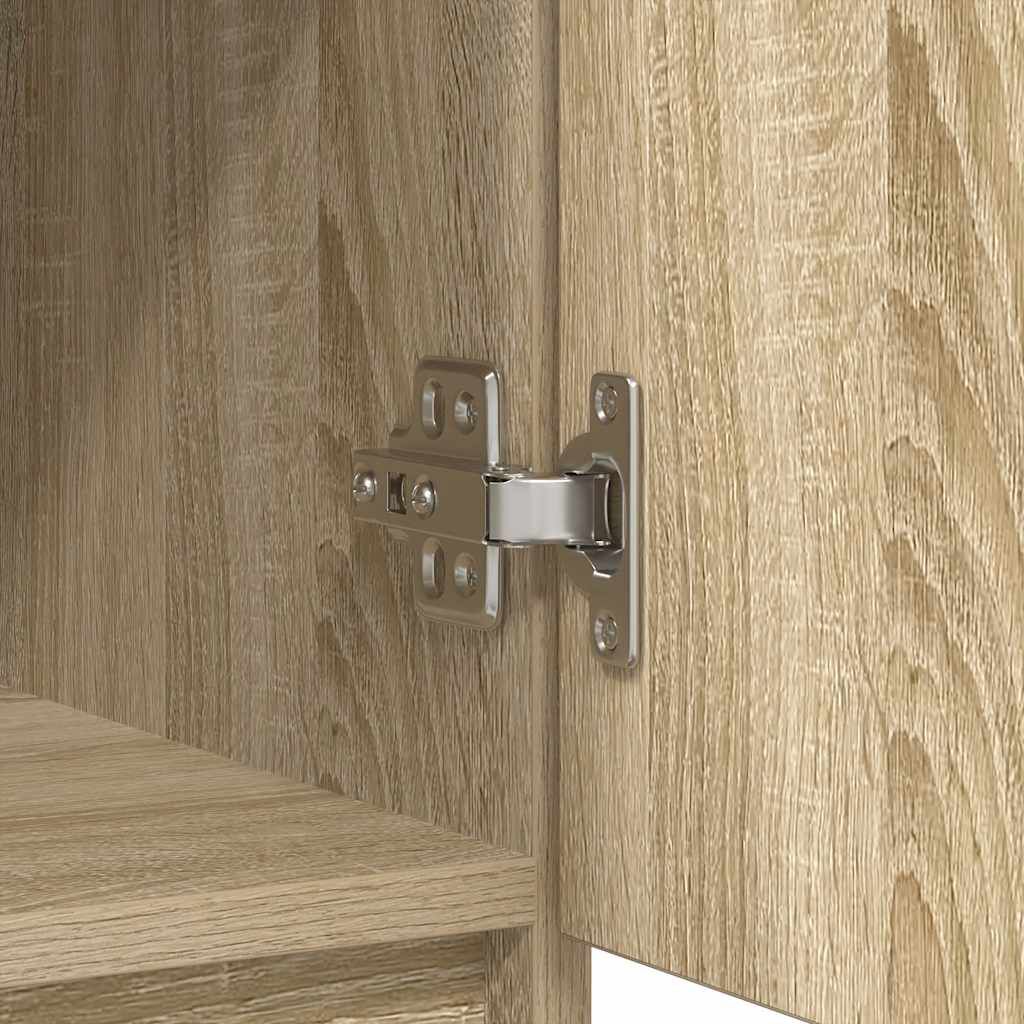 vidaXL Συρταριέρα με Συρτάρια Sonoma Δρυς 71x35x84 εκ. από Επεξ. Ξύλο