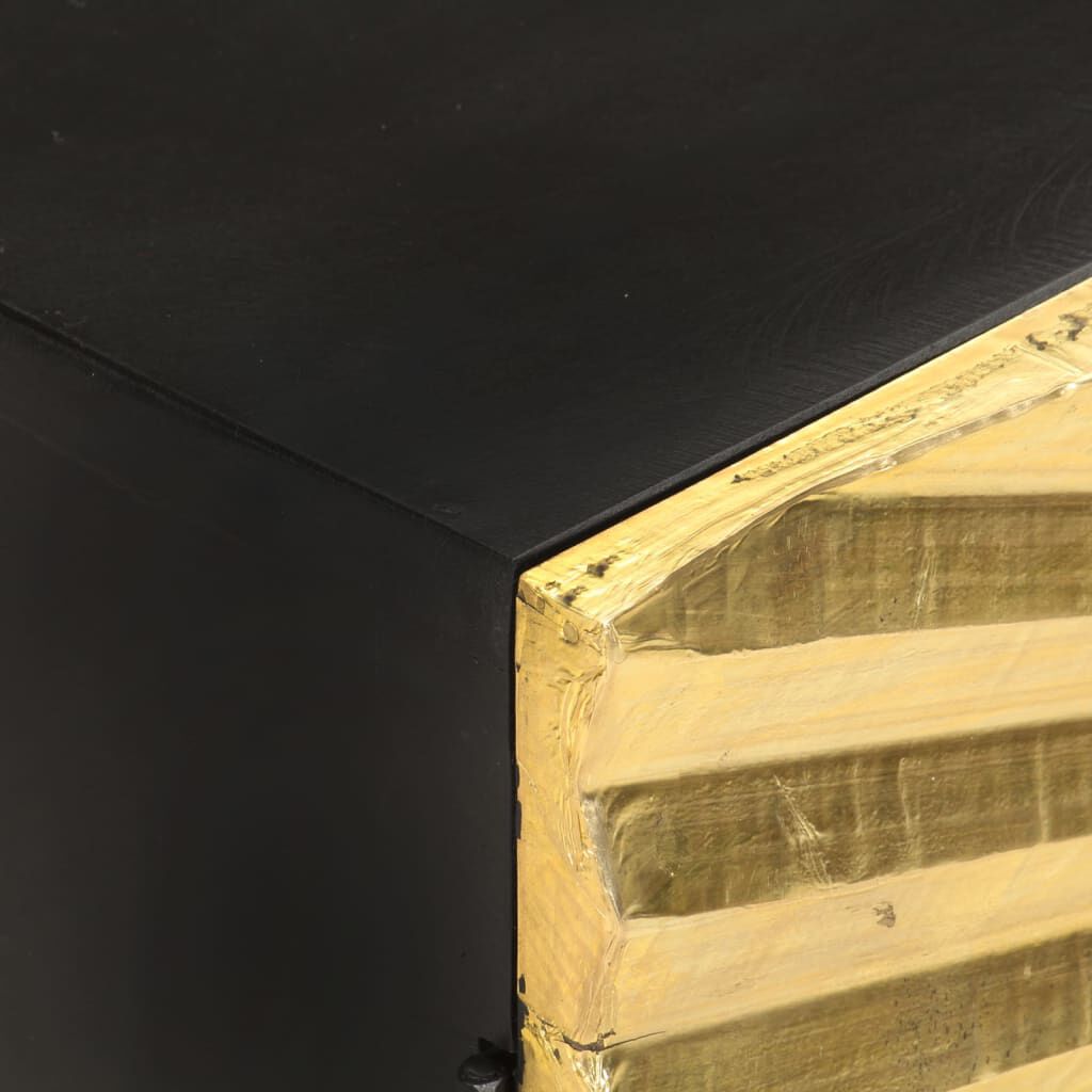 vidaXL Έπιπλο Τηλεόρασης 90 x 30 x 45 εκ. από Μασίφ Ξύλο Μάνγκο