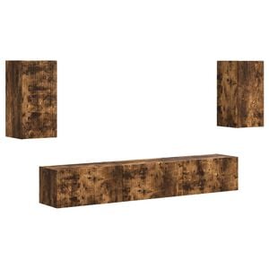 vidaXL &Sigma;&epsilon;&tau; &epsilon;&pi;ί&pi;&lambda;&omicron;&upsilon; &tau;&eta;&lambda;&epsilon;ό&rho;&alpha;&sigma;&eta;&sigmaf; 5 pcs &Kappa;&alpha;&pi;&nu;&iota;&sigma;&tau;ό &Delta;&rho;ύ&sigmaf; &Epsilon;&pi;&epsilon;&xi;&epsilon;&rho;&gamma;&alpha;&sigma;&mu;έ&nu;&omicron; &xi;ύ&lambda;&omicron;