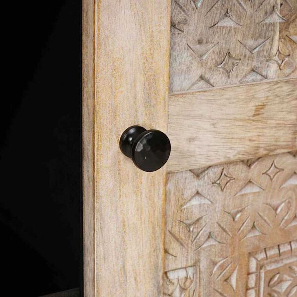 vidaXL Πλαϊνό γραφείο Λευκό 33.5 x 90 x 75 εκ