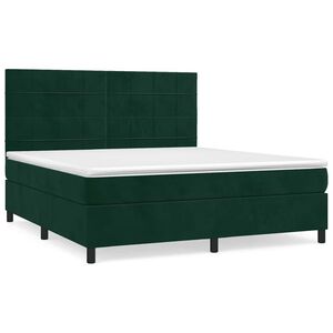 vidaXL &Kappa;&rho;&epsilon;&beta;ά&tau;&iota; Boxspring &mu;&epsilon; &Sigma;&tau;&rho;ώ&mu;&alpha; &Sigma;&kappa;&omicron;ύ&rho;&omicron; &Pi;&rho;ά&sigma;&iota;&nu;&omicron; 160x200&epsilon;&kappa;. &Beta;&epsilon;&lambda;&omicron;ύ&delta;&iota;&nu;&omicron;