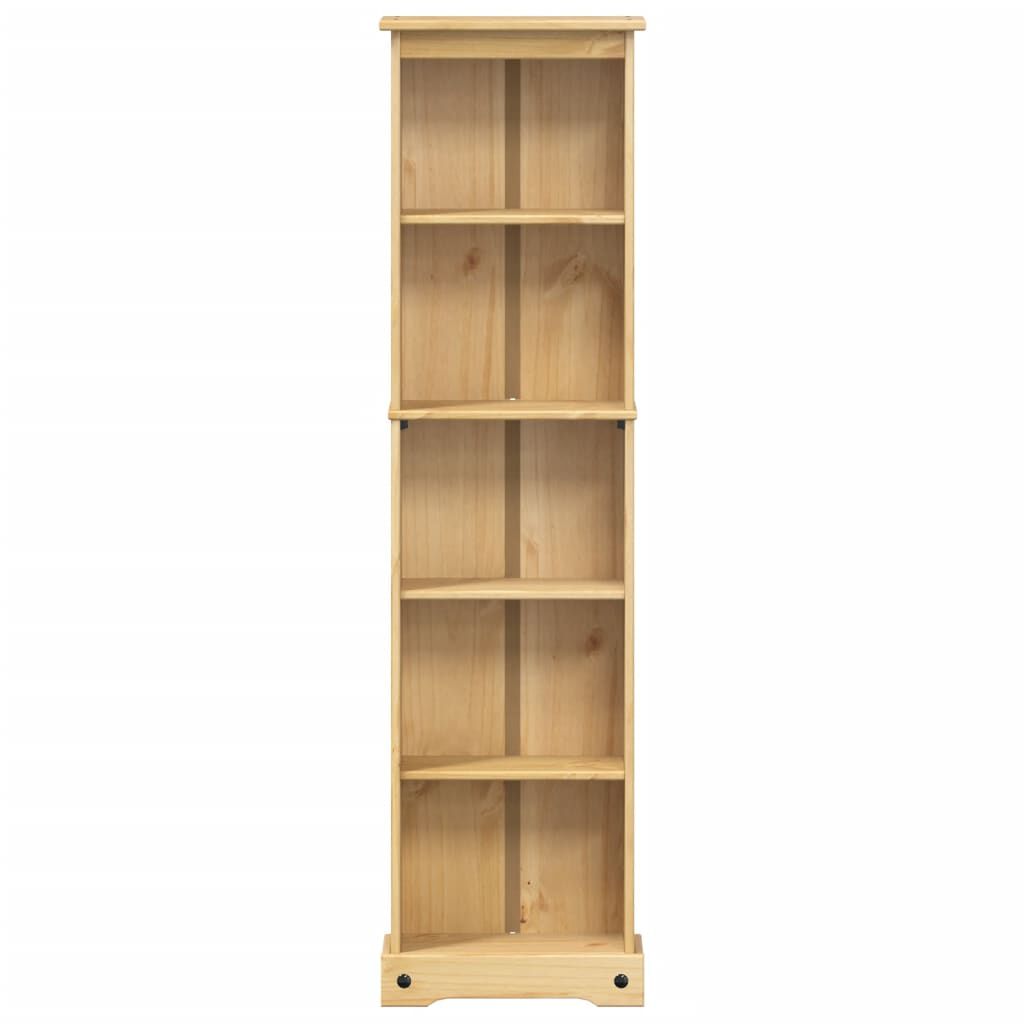 vidaXL Βιβλιοθήκη Corona 46x20x170 εκ. από Μασίφ Ξύλο Πεύκου