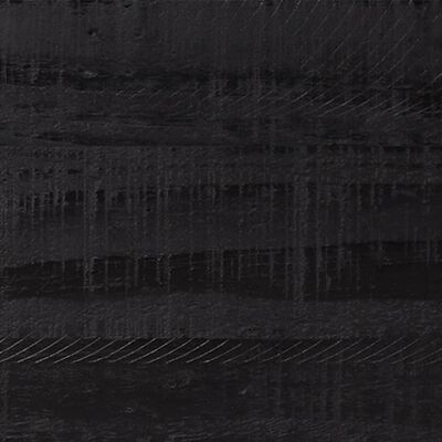 vidaXL Κομοδίνο Μαύρο 36 x 30 x 45 εκ. από Μασίφ Ξύλο Πεύκου
