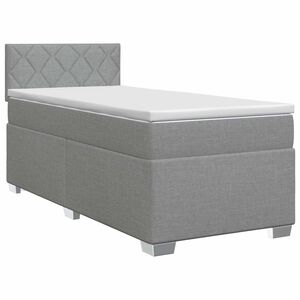 vidaXL &Kappa;&rho;&epsilon;&beta;ά&tau;&iota; box spring &mu;&epsilon; &sigma;&tau;&rho;ώ&mu;&alpha; &Alpha;&nu;&omicron;&iota;&chi;&tau;ό &gamma;&kappa;&rho;&iota; 80 x 200 cm Ύ&phi;&alpha;&sigma;&mu;&alpha;