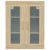 vidaXL Κρεμαστό Ντουλάπι Τοίχου Sonoma Δρυς 69,5x34x90 εκ Επεξ. Ξύλο