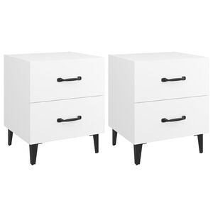 vidaXL &Kappa;&omicron;&mu;&omicron;&delta;ί&nu;&alpha; 2 &tau;&epsilon;&mu;. &Lambda;&epsilon;&upsilon;&kappa;ά 40 x 35 x 47,5 &epsilon;&kappa;.