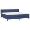 vidaXL &Kappa;&rho;&epsilon;&beta;ά&tau;&iota; Boxspring &mu;&epsilon; &Sigma;&tau;&rho;ώ&mu;&alpha; &Mu;&pi;&lambda;&epsilon; 200x200 &epsilon;&kappa;. &Upsilon;&phi;&alpha;&sigma;&mu;ά&tau;&iota;&nu;&omicron;