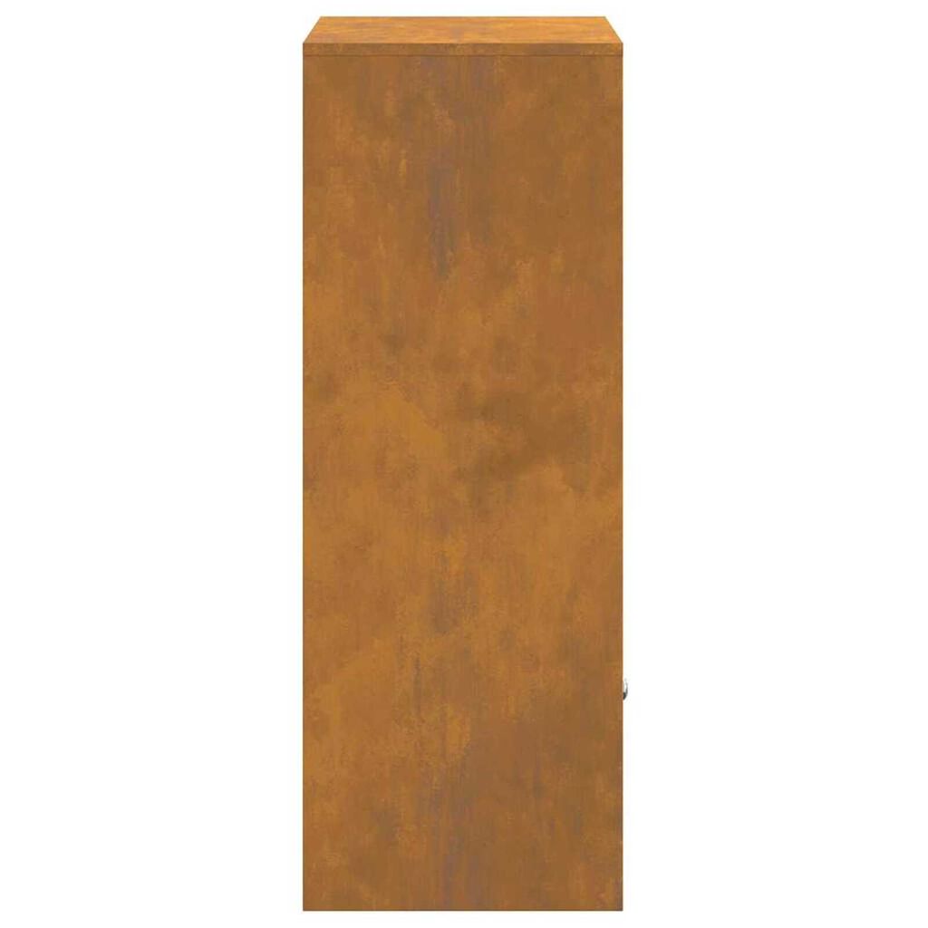 vidaXL Θυρίδα Πακέτων Σκ rusty 41 x 38 x 103 εκ