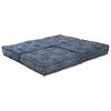 vidaXL Μαξιλάρι 2 pcs Μπλε 70 x 70 x 36 εκ Πολυεστέρας