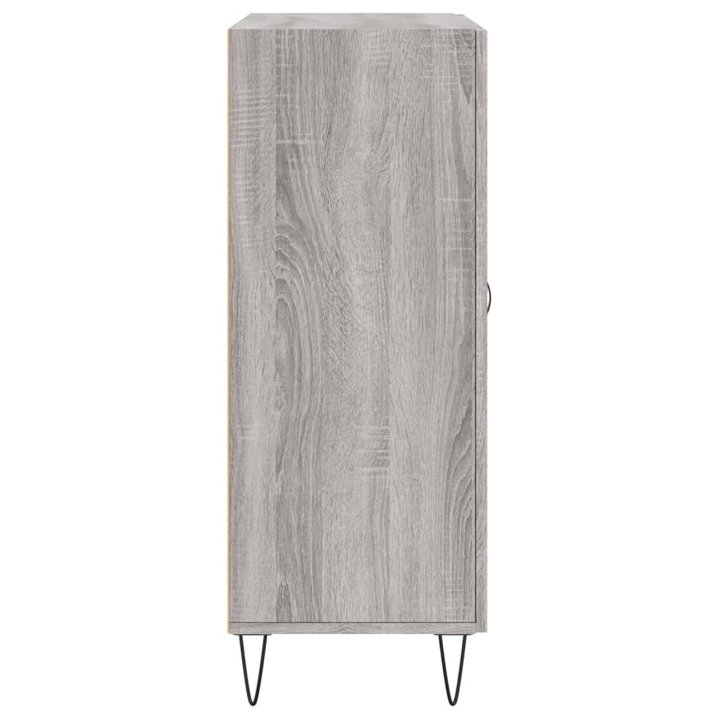 vidaXL Ντουλάπι Γκρι Sonoma 69,5 x 34 x 90 εκ. από Επεξεργασμένο Ξύλο