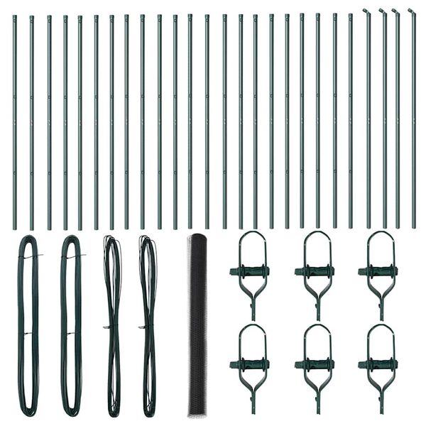 vidaXL &Sigma;&tau;ύ&lambda;&omicron;&sigmaf; &Pi;&epsilon;&rho;&iota;&phi;&rho;ά&xi;&epsilon;&omega;&nu; &Gamma;&kappa;&rho;&iota; 50 x 1,6 &mu; (50 mm &pi;&lambda;έ&gamma;&mu;&alpha;)