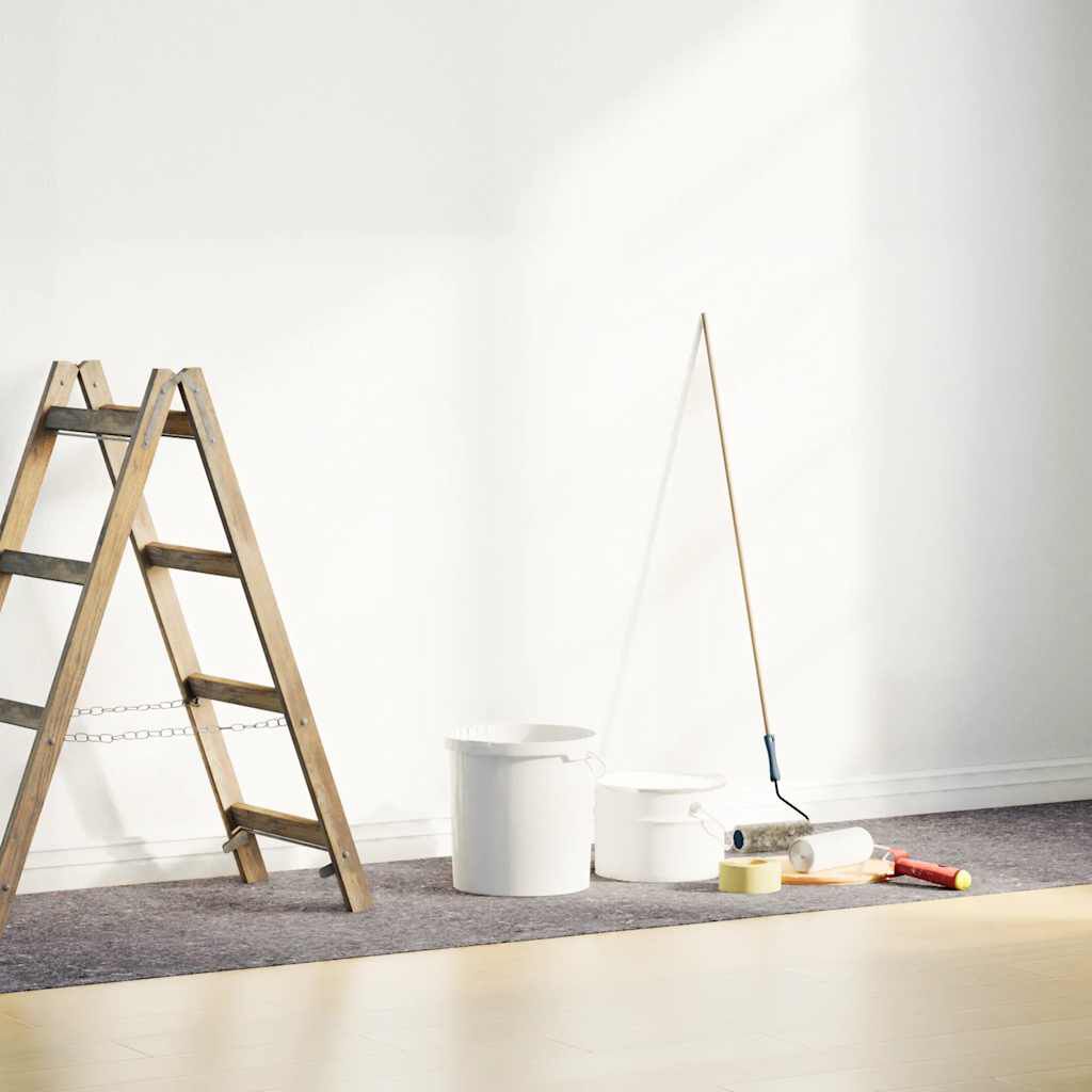 vidaXL Αντιολισθητικό μαλλί ζωγράφου 2532 cm 220 g/m² Γκρι