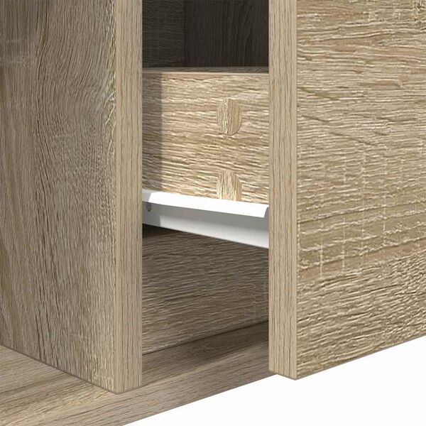vidaXL Έπιπλα Τηλεόρασης 2 τεμ. 80x31x25,5 εκ. Επεξεργασμένο Ξύλο