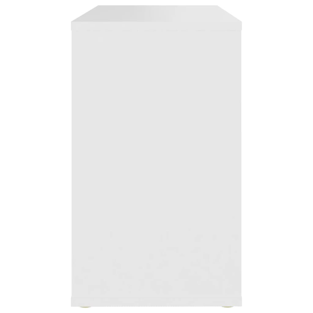 vidaXL Βοηθητικό Ντουλάπι Λευκό 60 x 30 x 50 εκ. από Επεξ. Ξύλο