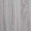 vidaXL Τραπέζι Κονσόλα Γκρι Sonoma 75x40x75 εκ. Επεξεργασμένο Ξύλο
