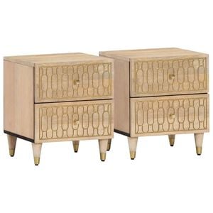 vidaXL &Kappa;&omicron;&mu;&omicron;&delta;ί&nu;&alpha; 2 &tau;&epsilon;&mu;. 40 x 33 x 46 &epsilon;&kappa;. &alpha;&pi;ό &Mu;&alpha;&sigma;ί&phi; &Xi;ύ&lambda;&omicron; &Mu;ά&nu;&gamma;&kappa;&omicron;