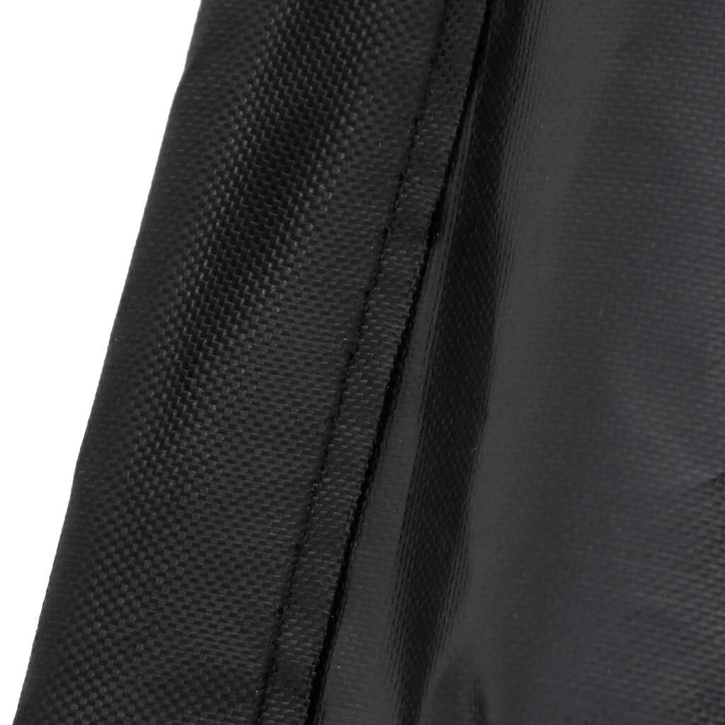 vidaXL Κάλυμμα Επίπλων Κήπου Αδιάβροχο Μαύρο 240x140x90 εκ. 420D