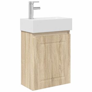 vidaXL &Mu;&omicron;&nu;ά&delta;&alpha; &mu;&pi;ά&nu;&iota;&omicron;&upsilon; &mu;&epsilon; &beta;&rho;ύ&sigma;&eta; Sonoma &Delta;&rho;&upsilon;&sigmaf; 45,5 x 22,5 x 84 &epsilon;&kappa;