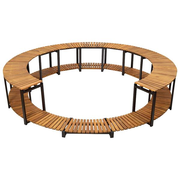 vidaXL Πλαίσιο Σπα / Υδρομασάζ 273 x 53 εκ. από Μασίφ Ξύλο Ακακίας