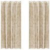 vidaXL &Beta;&epsilon;&lambda;&omicron;ύ&delta;&iota;&nu;&epsilon;&sigmaf; &Kappa;&omicron;&upsilon;&rho;&tau;ί&nu;&epsilon;&sigmaf; 2 &tau;&mu;&chi;. &Kappa;&rho;&epsilon;&mu; 225 x 140 &epsilon;&kappa;. &Beta;&epsilon;&lambda;&omicron;ύ&delta;&omicron;