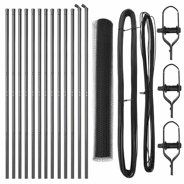 vidaXL &Sigma;&tau;ύ&lambda;&omicron;&sigmaf; &Pi;&epsilon;&rho;&iota;&phi;&rho;ά&xi;&epsilon;&omega;&nu; &Gamma;&kappa;&rho;&iota; 25 x 1,2 &mu; (25 mm &delta;ί&chi;&tau;&upsilon;) &Alpha;&tau;&sigma;ά&lambda;&iota;