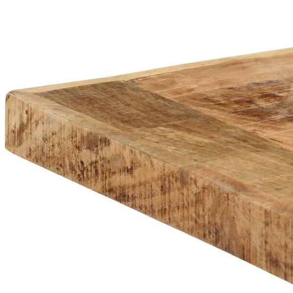 vidaXL Τραπεζαρία 140 x 70 x 75 εκ. από Μασίφ Ακατέργαστο Ξύλο Μάνγκο