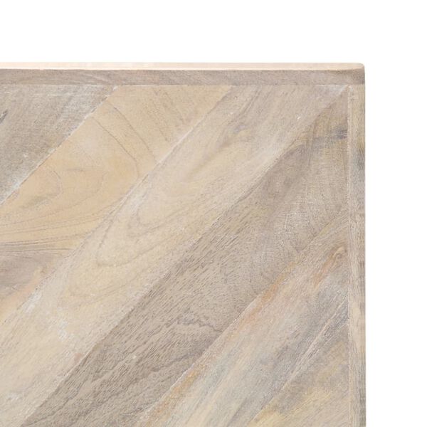 vidaXL Τραπεζάκι Σαλονιού 110 x 110 x 36 εκ. από Μασίφ Ξύλο Μάνγκο