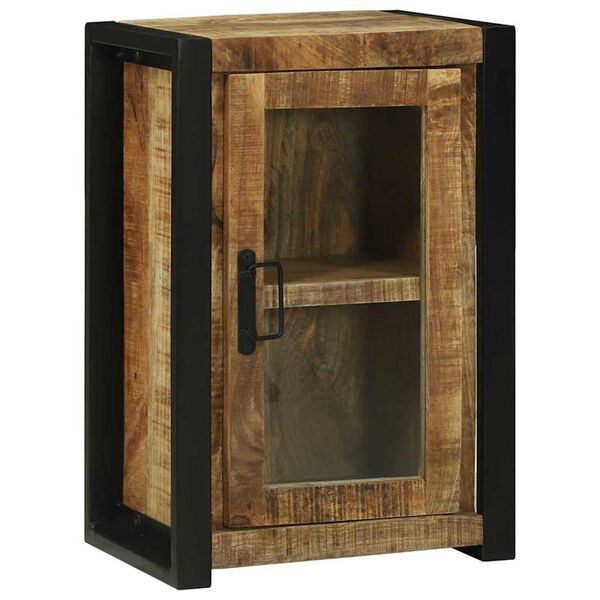 vidaXL Ντουλάπα Μπάνιου Καφέ 40 x 30 x 60 cm Μασίφ ξύλο μάνγκο
